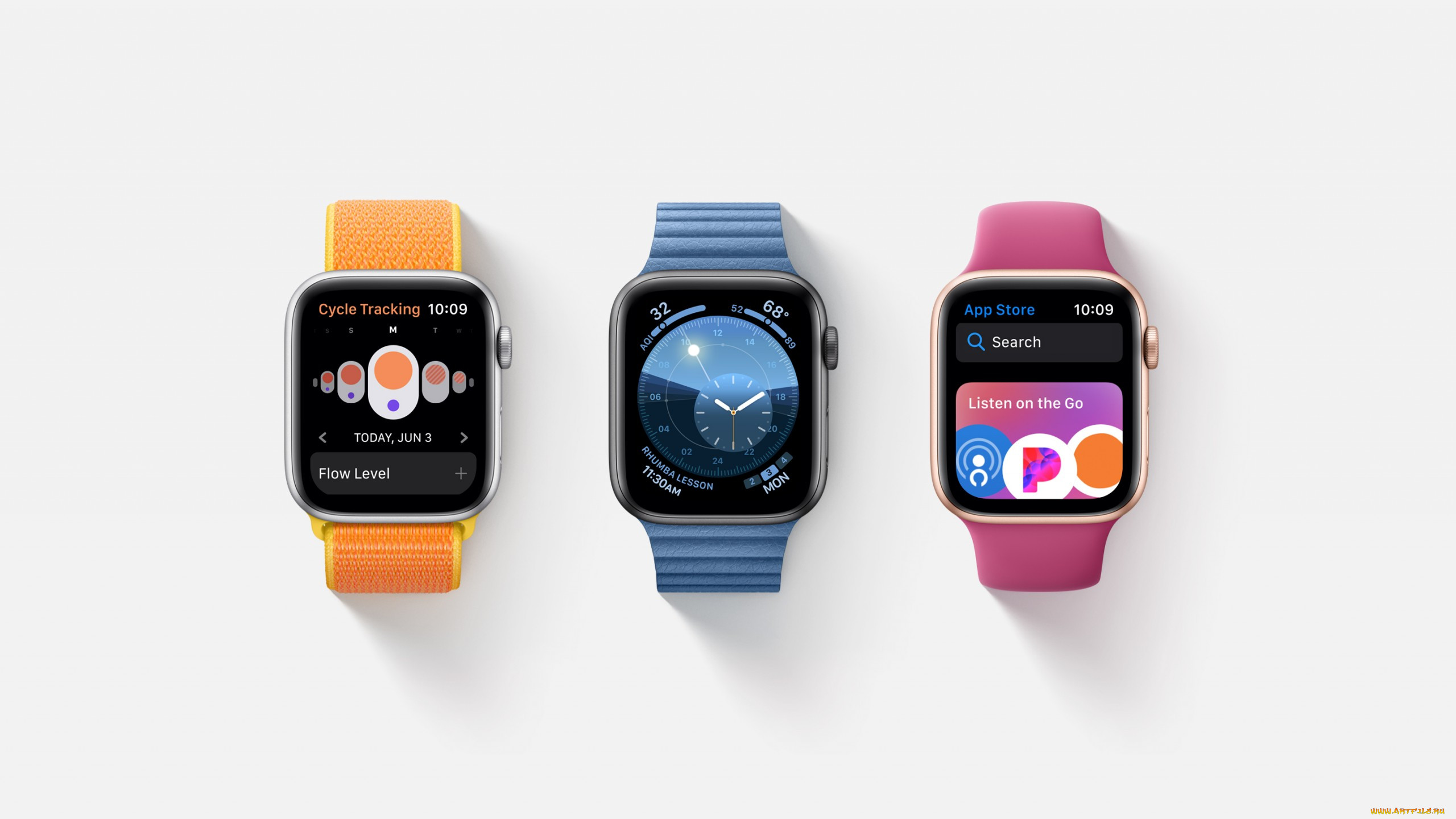 apple watch series 4, , - , wwdc, 2019, apple, watch, series, 4, gui, interface, watchos, 6